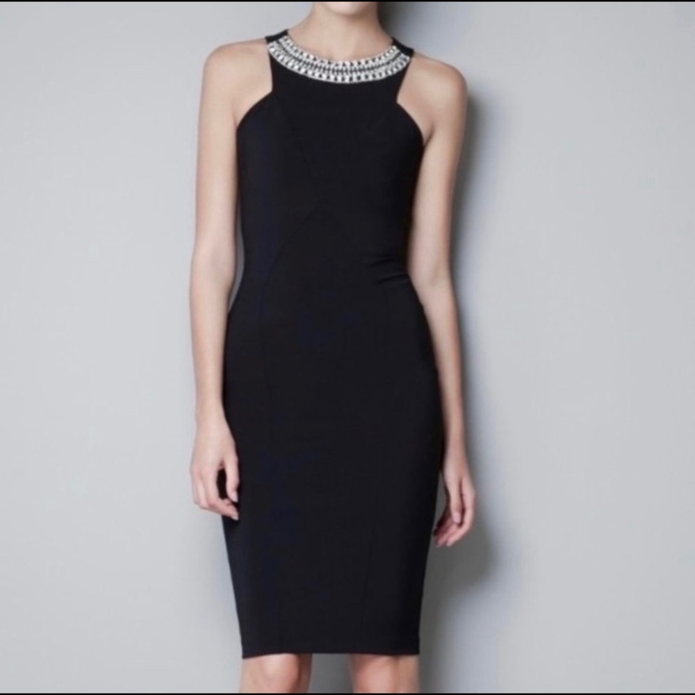 Little Black Dress Jeweled Collar
